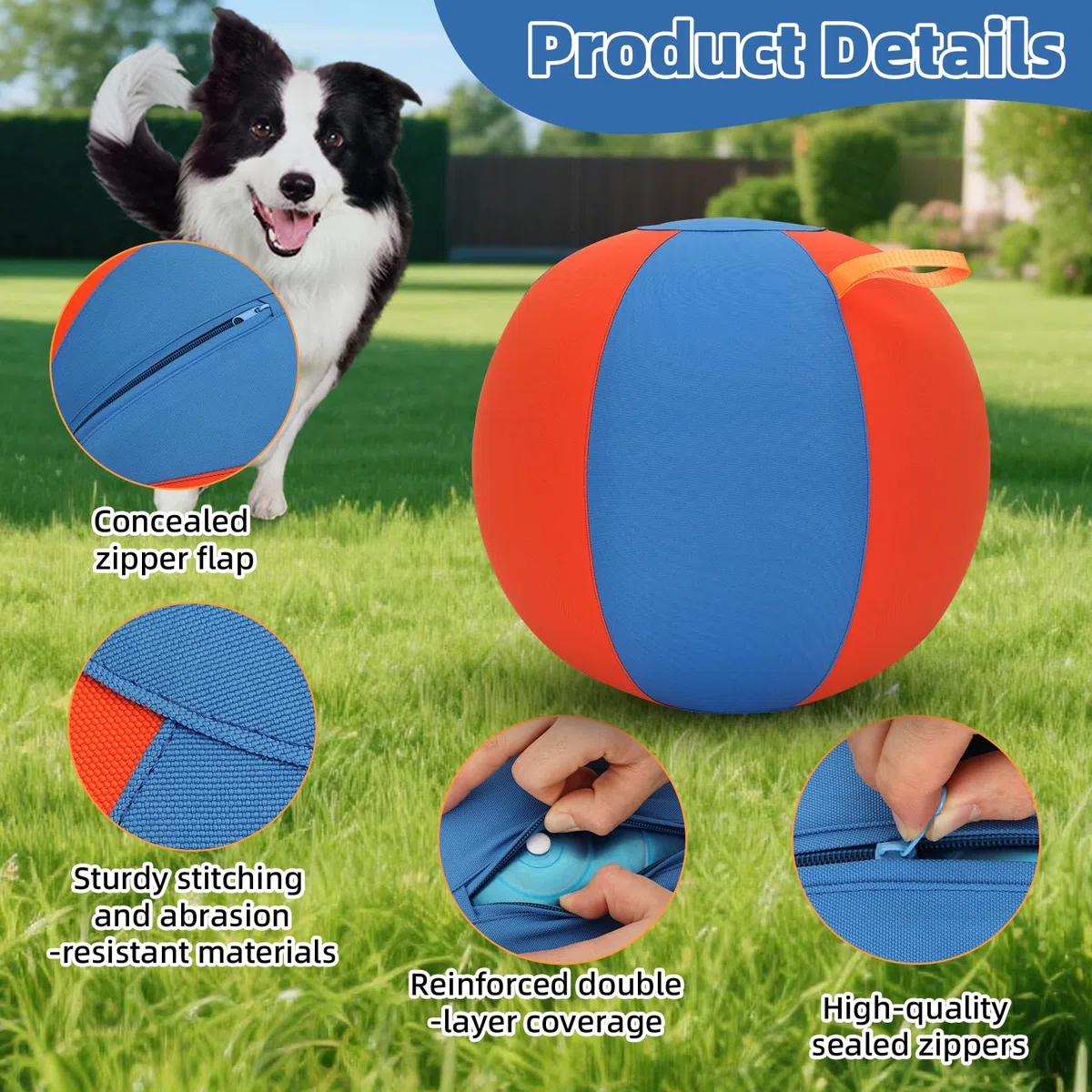 Pelota de pastoreo para perro