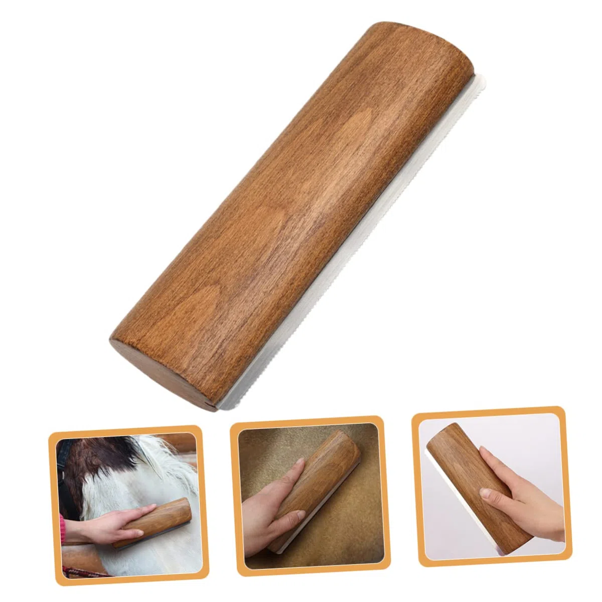 Cepillo Para Quitar Pelo De Caballo Raspador Metálico Multiuso 20 Cm Herramienta Acicalado Ergonómico Para Cuidado y Limpieza Caballos Establo Uso Profesional