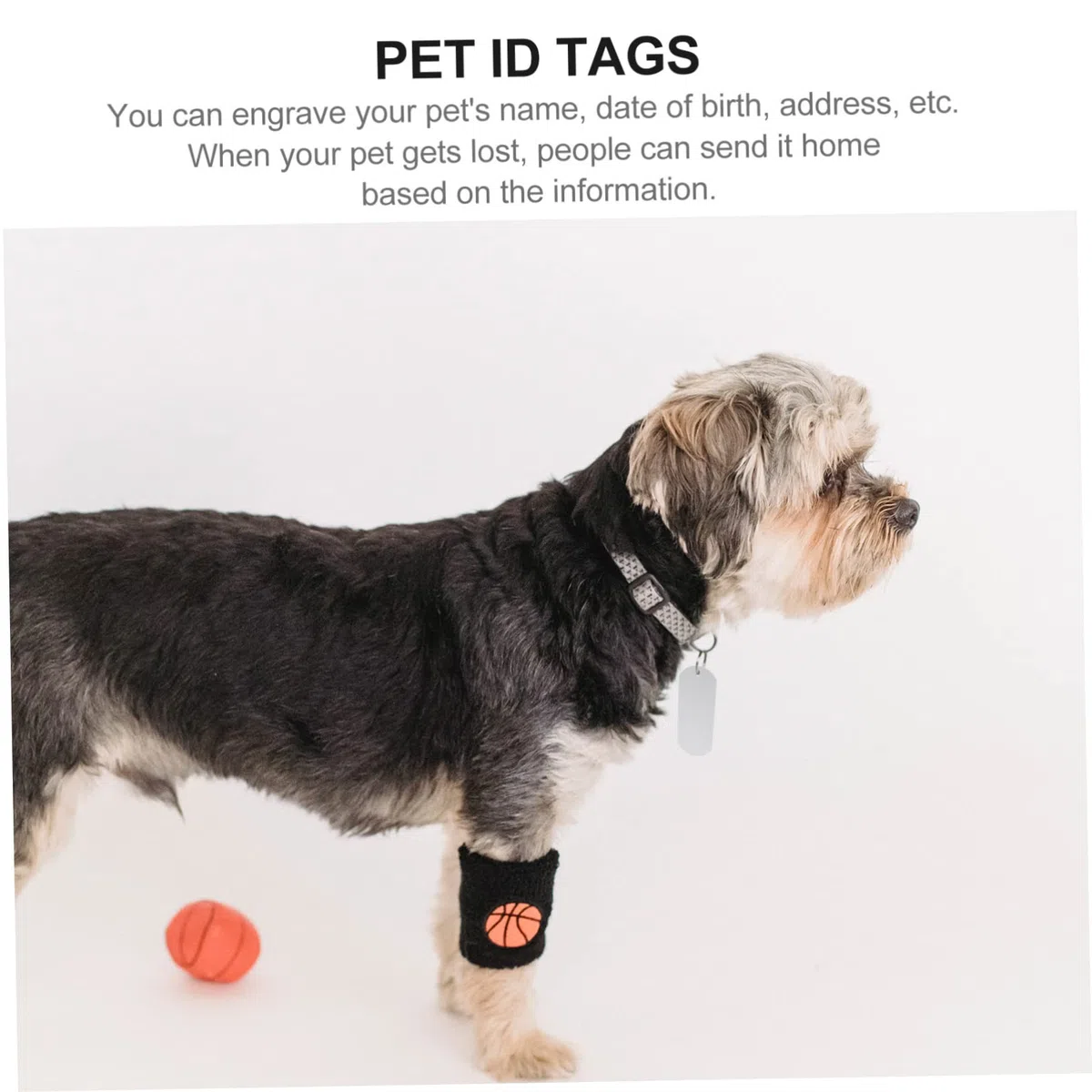 UKCOCO 5 Series Etiquetas De Identificación Mascotas De Aluminio De Etiquetas Y Ganado Personalizables Datos 20 Piezas X 5