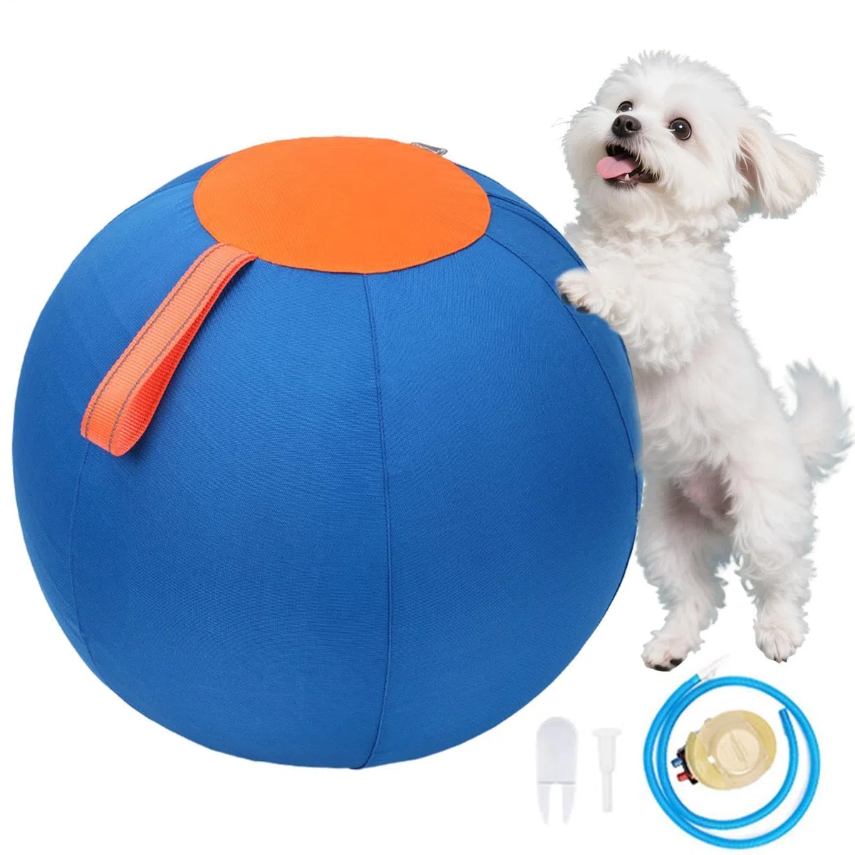 Pelota de Pastoreo para Perros Grandes Juguete Hinchable para Cachorros | Juguete de ejercicio para cachorros Para dueños y amantes de mascotas, patio, jardín, granja, parque, piso, casa, oficina,