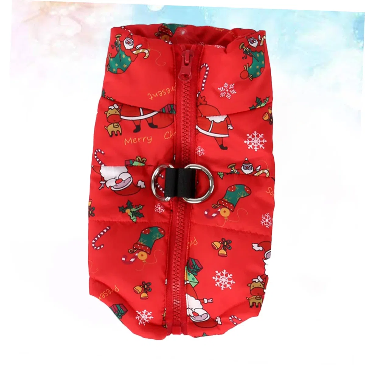 minkissy 3 Piezas Ropa de Traje de Nieve para Mascotas Chaleco Abrigo de Perro Chamarra para Perro con Estampado de Estrellas protección contra la Nieve Chaqueta Abrigo de algodón