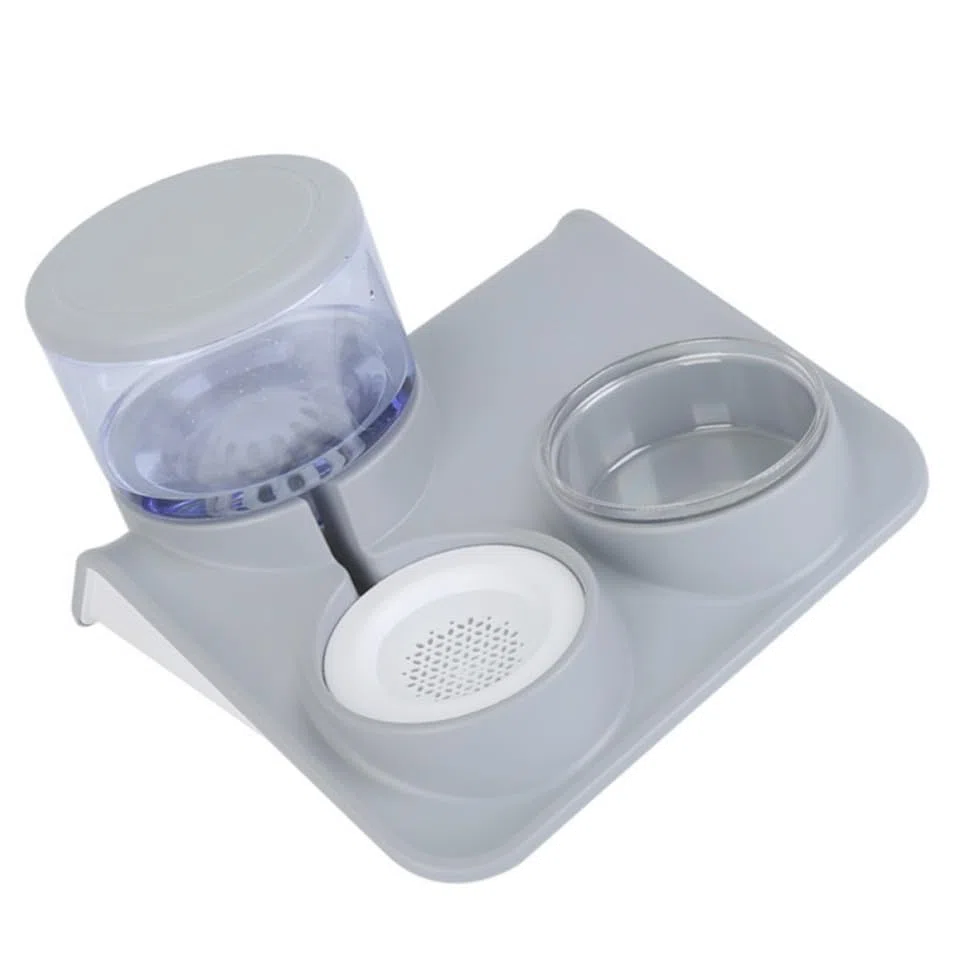 YARNOW Comedero Beber Inoxidable para Bebedero Mascotas Acero de Tazón para Comer y Limpio y Duradero para Perros y Gatos