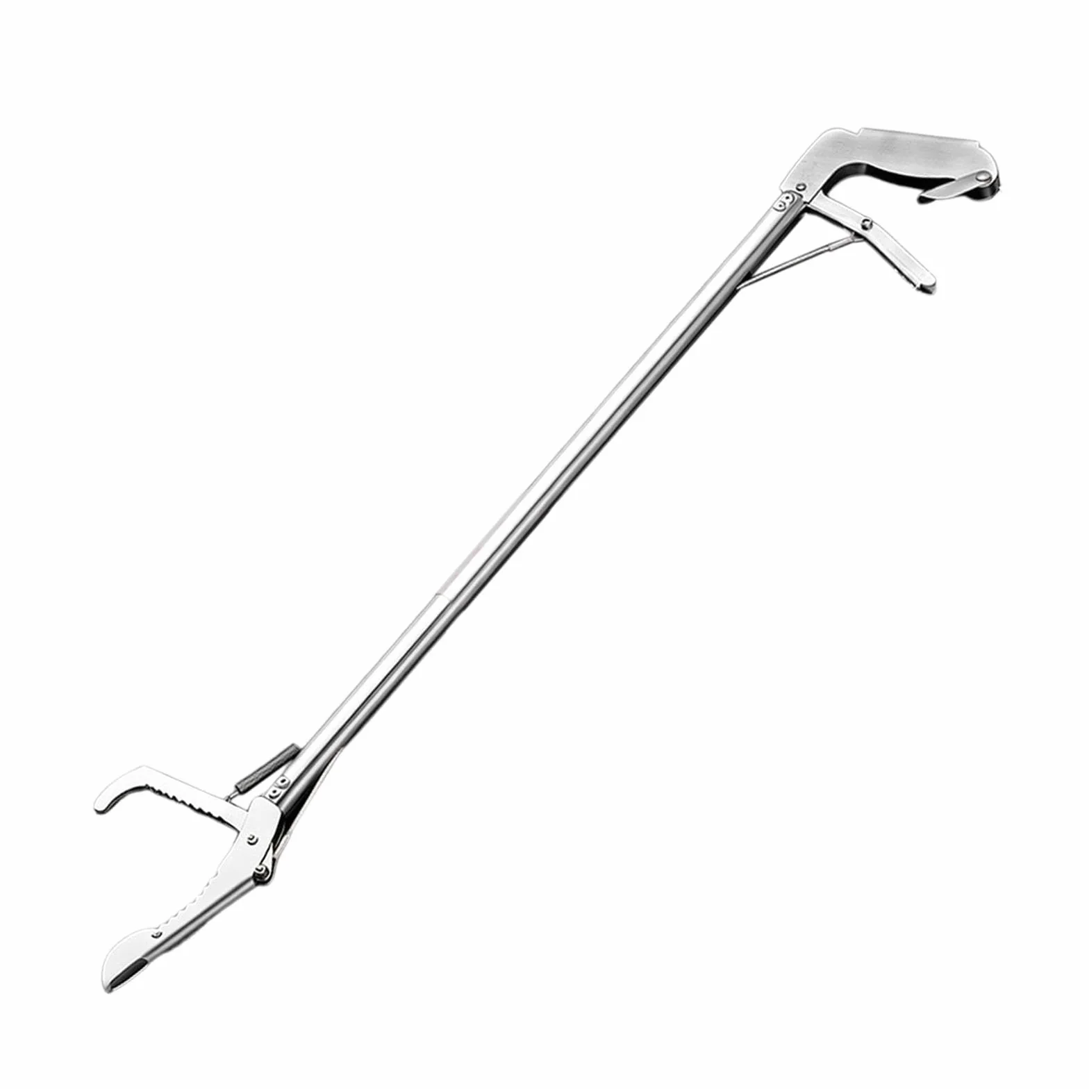 Pinza para Serpientes, Pinza para Serpientes de, Recogedor de Basura Portátil de con Ajustable, Caño Curvo de 200 Cm