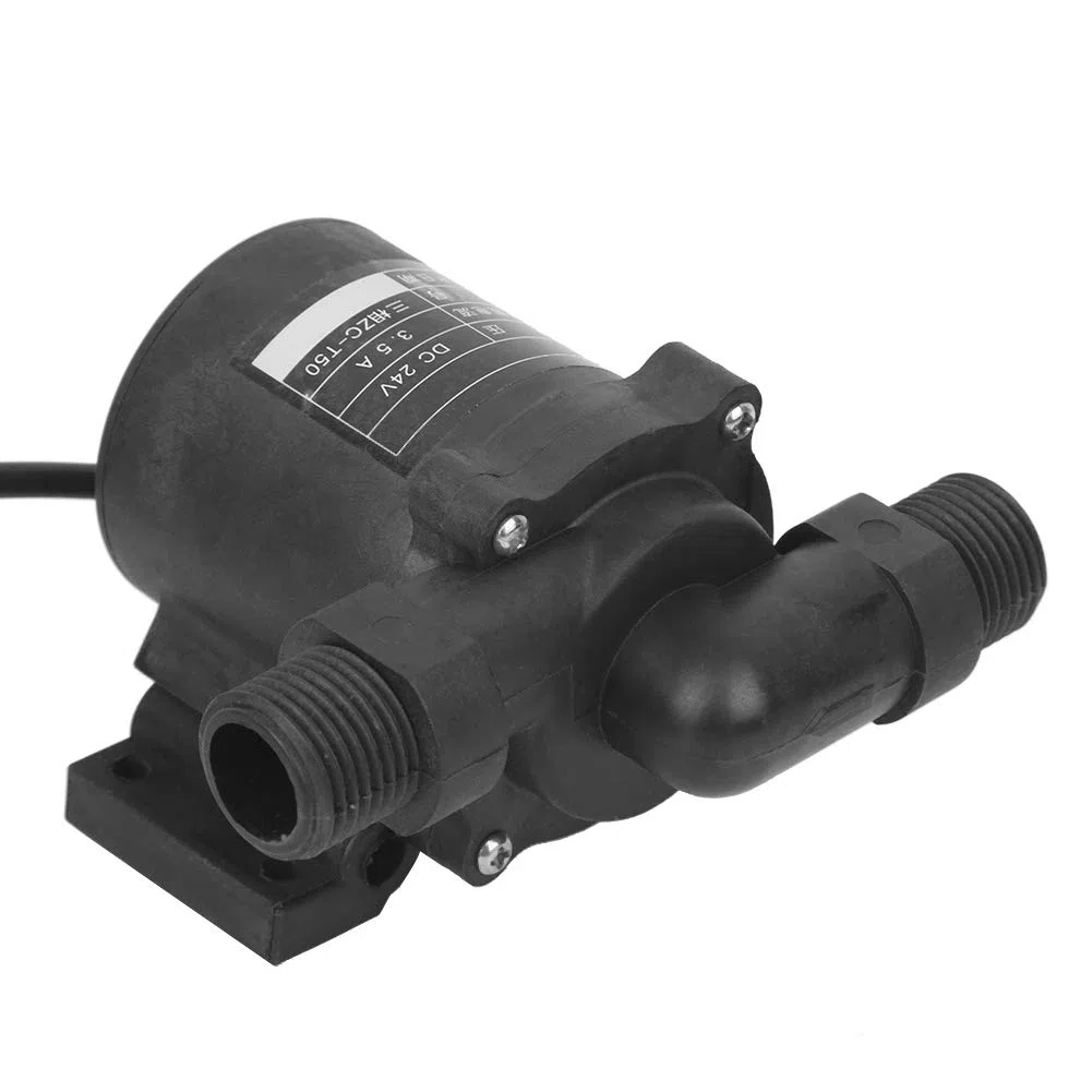 FTVOGUE Bomba de Agua sin Escobillas de 24 V Mini Bomba Sumergible Trifásica IP68 a Prueba de Agua 1750 L H Elevación Plástico de Ingeniería para Fuente de Acuario de Refuerzo Uso Hidropónico