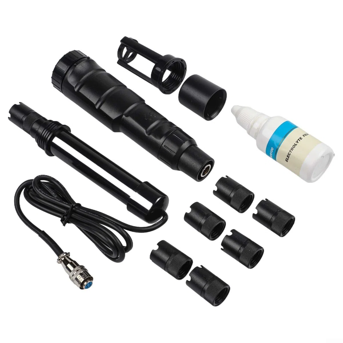 Medidor digital de oxígeno disuelto con ATC, 0.0-30.0mg/L DO Tester, pantalla retroiluminada para acuicultura, aguas residuales, piscinas y laboratorios