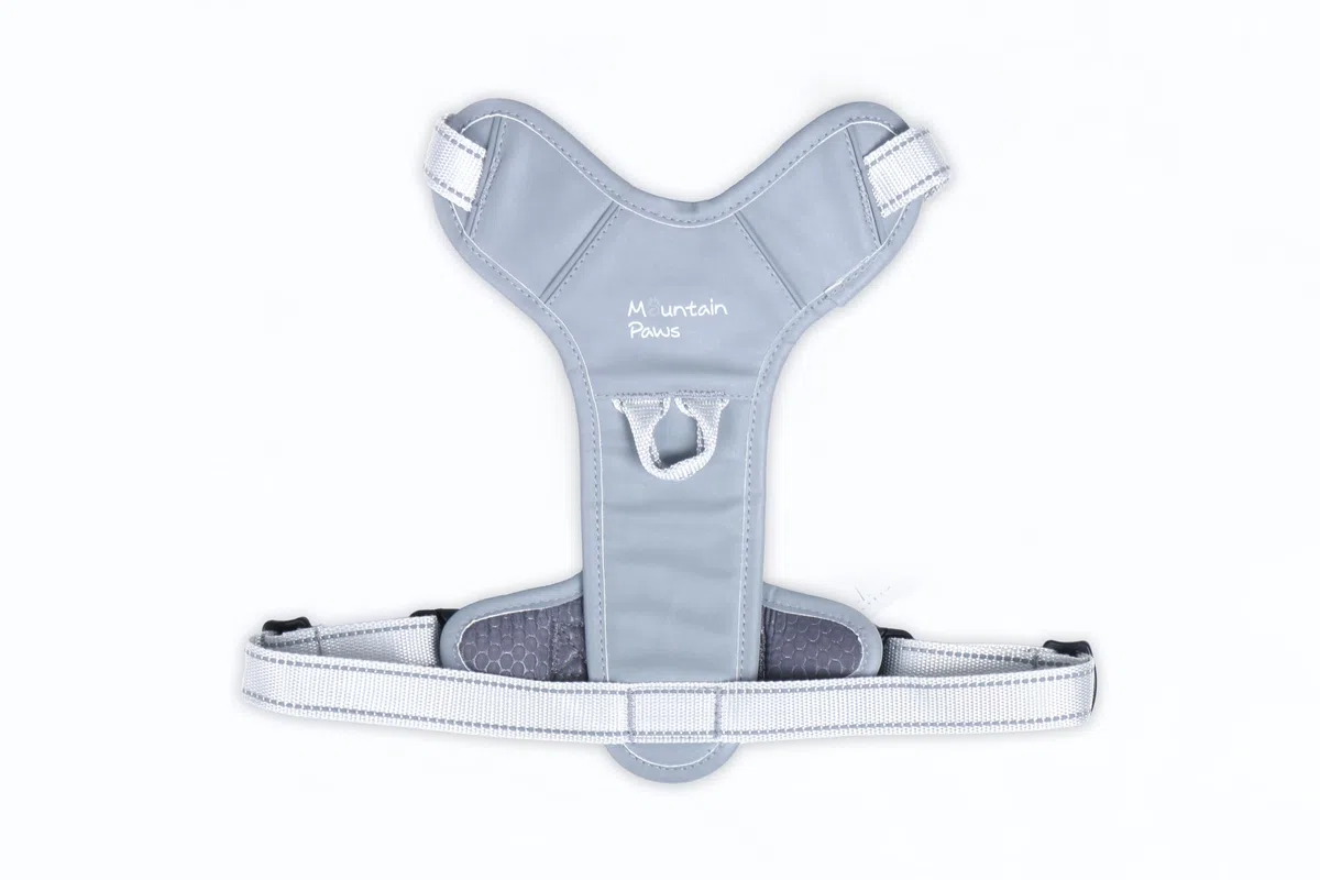 Mountain Paws Arnés para Perro, para Adaptarse a tamaños de Pecho de 45 a 108 cm, Acolchado de Espuma con Ribetes Reflectantes, Reflectante, Extra Grande