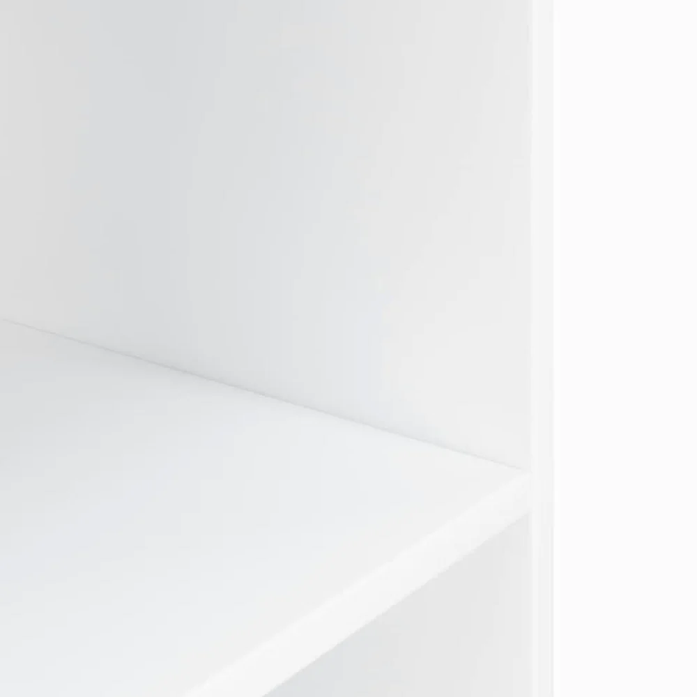 IKAYAA Mueble para Acuario de MDF 80 x 35 x 60 cm Armario bajo para Acuarios Soporte para Tanque de Reptiles con Gabinete de Almacenamiento para Salón, Oficina, Recepción, Blanco