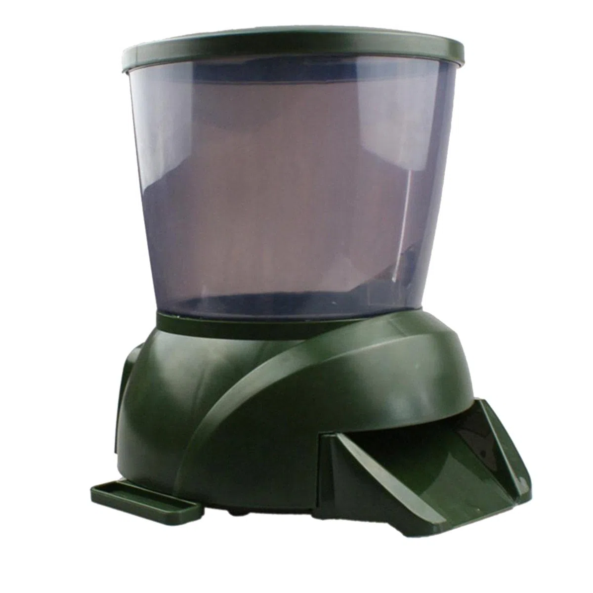 Alimentador Automático de Peces Dispensador Dosificador Acuario Estanque con Botones de Goma Reloj Programación 1 a 90 Días Tanque Desmontable, 4.25L