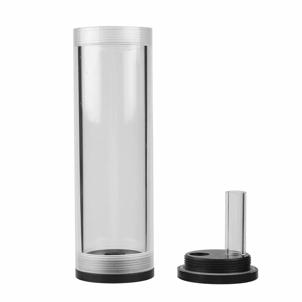 Tanque de Refrigeración por Agua de Alto Rendimiento de 50 Mm de Diámetro y Bomba de CC para una Rápida Disipación del Calor de la Computadora para Jugadores Acrílico (160mm)