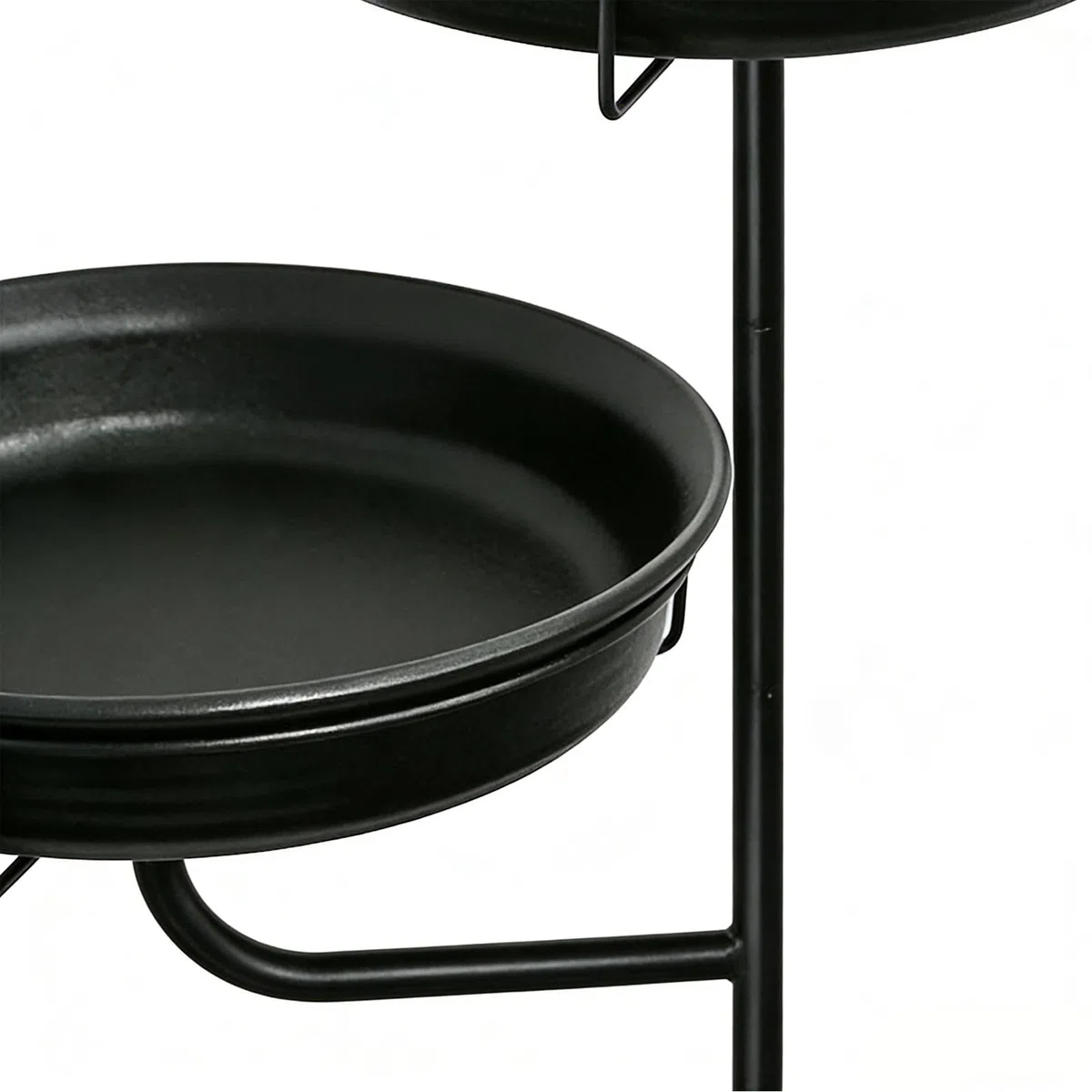 Bebedero para Pájaros Exterior Cuenco De Pie De Metal | Bebedero De Metal Con Base De Estaca De 4 Púas Decoración Para Jardín Exterior Patio Porche Césped Y Hogar Para Papá Y Mamá