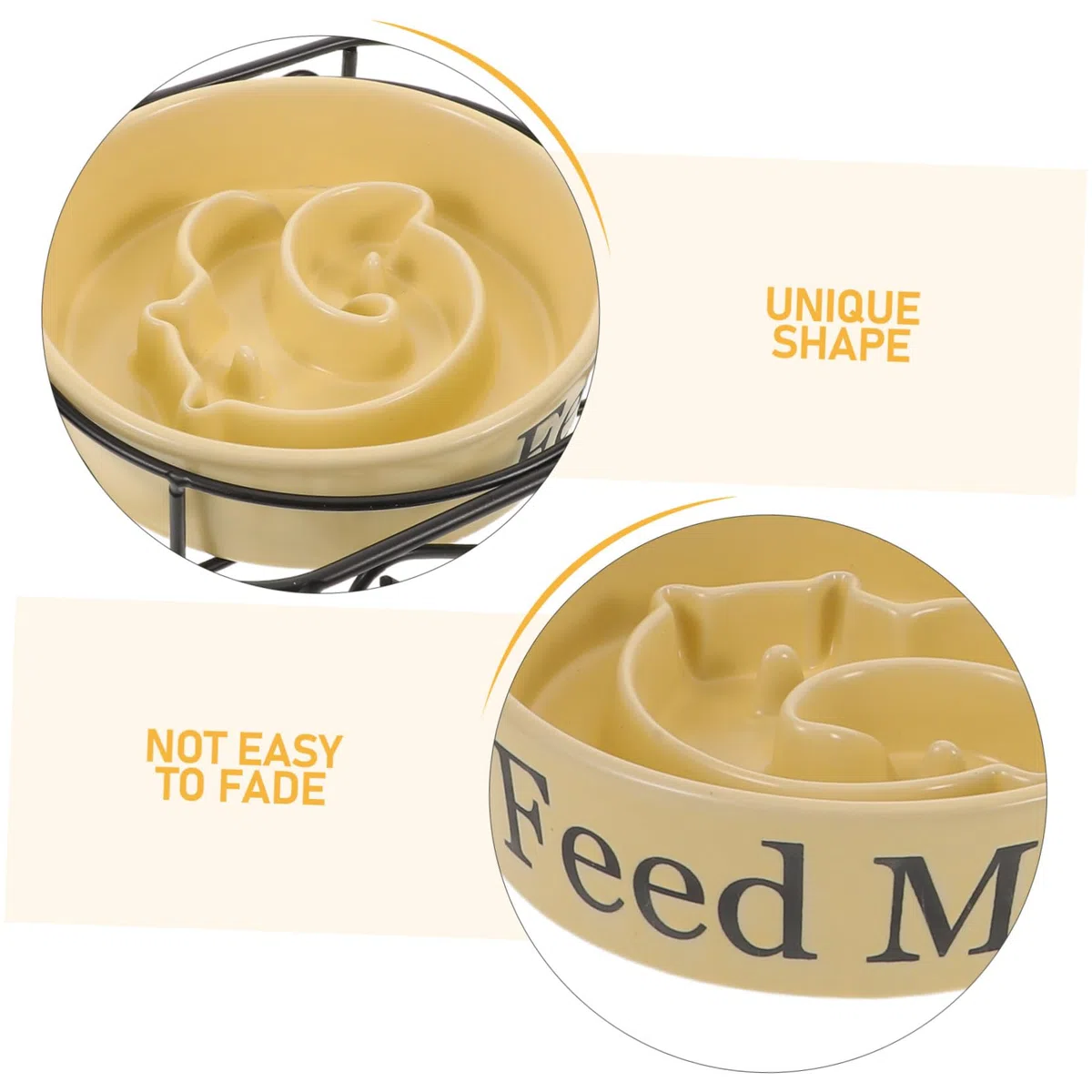 SOIMISS Comedero Lento para Perros con Diseño De Rompecabezas Comedero Lento para Gatos De para Mascotas para Cachorros para
