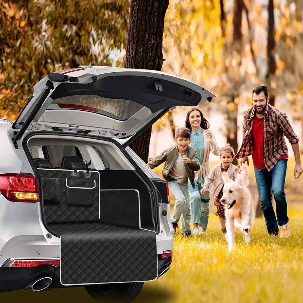 Funda Maletero Coche Perros, para VW Golf GTI 2020-2024 Funda Protector Perros para Maletero Resistente al desgarro y fácil de Limpiar