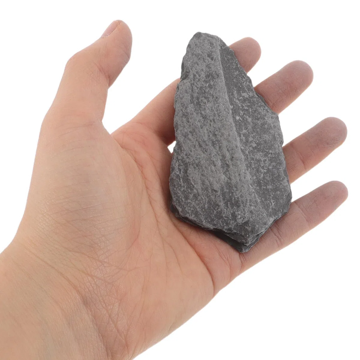 Happyyami Piedras Naturales para Acuario y Terrario en Forma de Losa, Roca Versátil para Acuarios Pequeños y Paisajismo de Agua Dulce Estética Natural