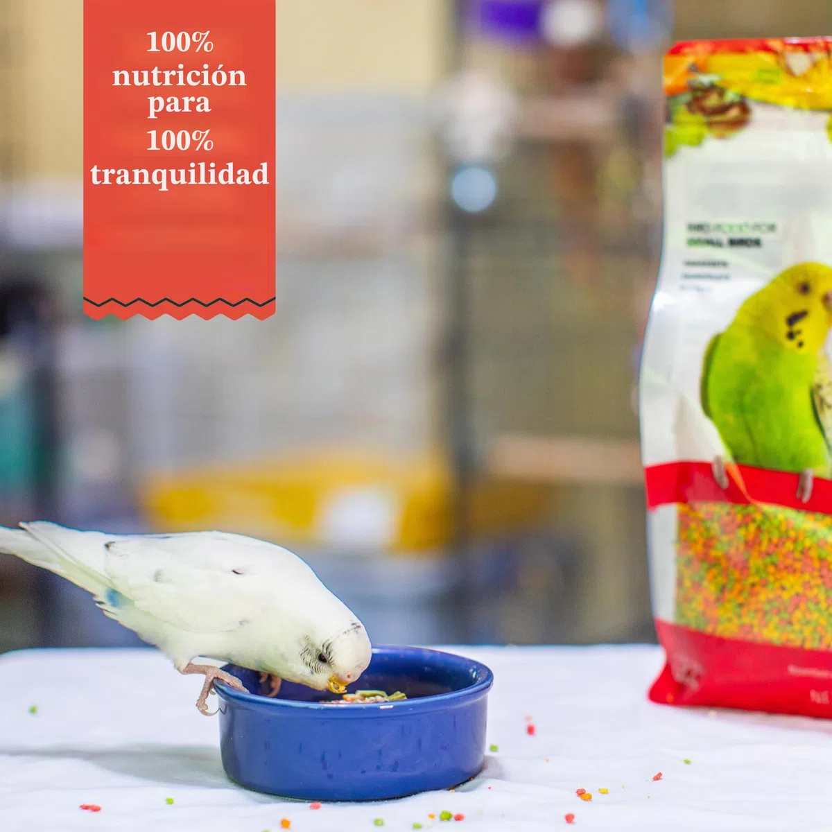Zupreem Essentials Breeder Alimento para Aves de Tamaño Mediano - Pienso para Pájaros Indicado para la Cría de Agapornis, Cacatúas NINFA, Cotorras Pequeñas y Cotorras Argentinas - 18 kg