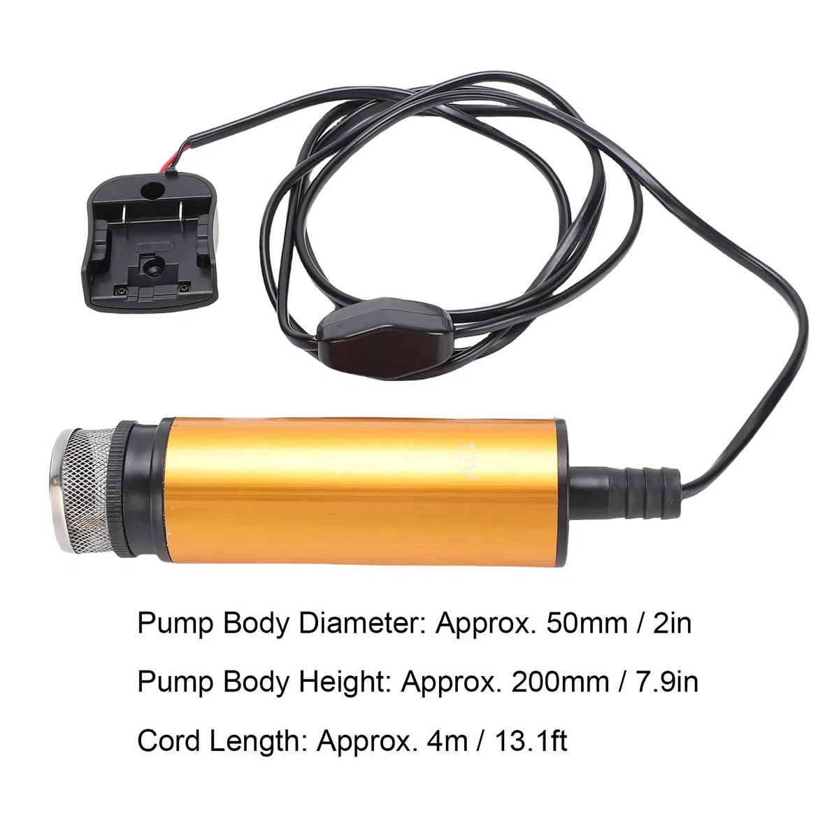 Bomba sumergible automática autocebante bomba de transferencia de agua para jardín piscina acuario inalámbrico DCB120 120W