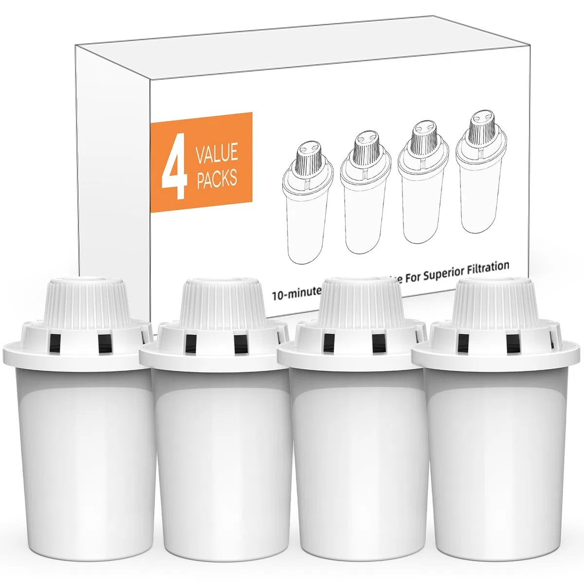 Filtros de repuesto para fuente de agua PETDOTT, dispensador de cuenco de agua para perros de gran capacidad