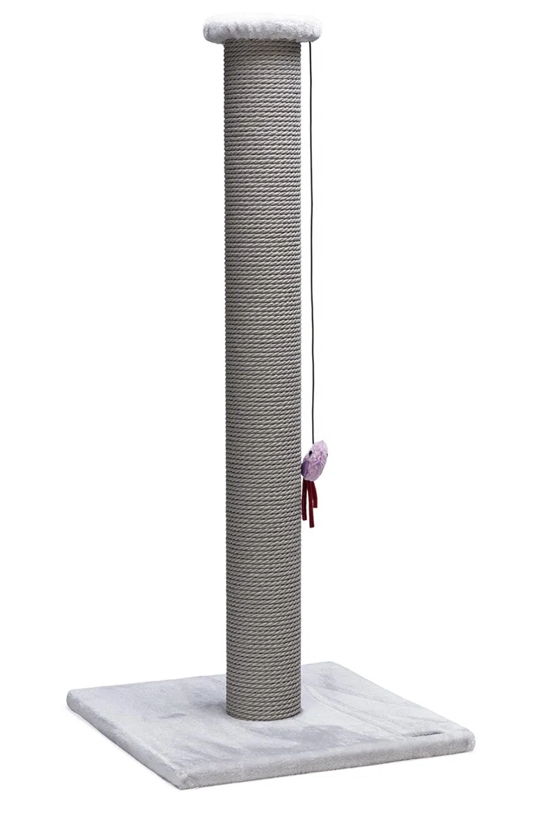 Beeztees K&Bz Bz Scratching Post Figo XL Grey 40X40X90 400 g