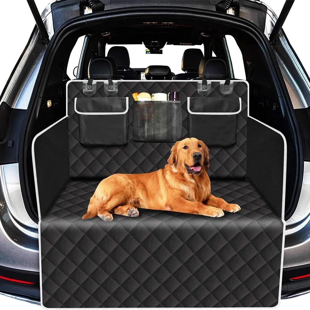 Funda Maletero Coche Perros, para VW Golf GTI 2020-2024 Funda Protector Perros para Maletero Resistente al desgarro y fácil de Limpiar