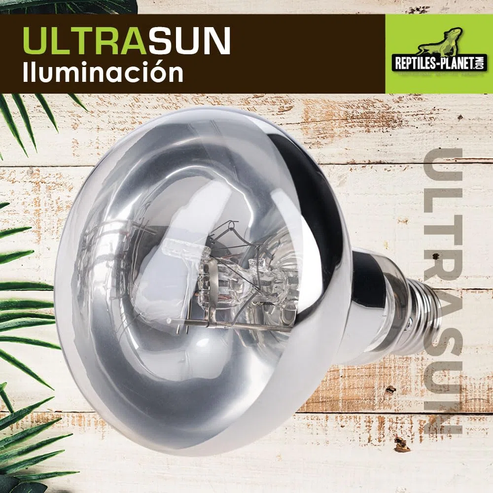 Reptiles-Planet Lámpara De Vapor De Mercurio De Espectro Completo Ultrasun, 80W