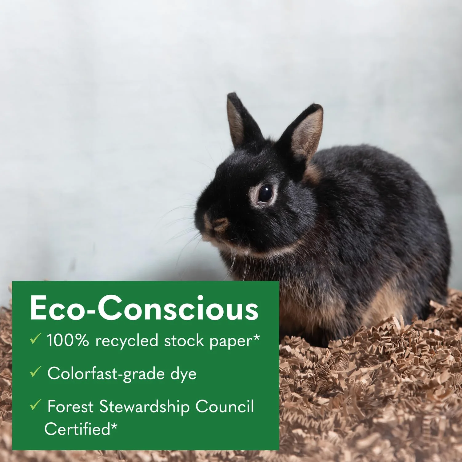 ECO BEDDING Ropa de cama de papel 99% libre de polvo para mascotas pequeñas y pájaros, ecológico natural, 60 L
