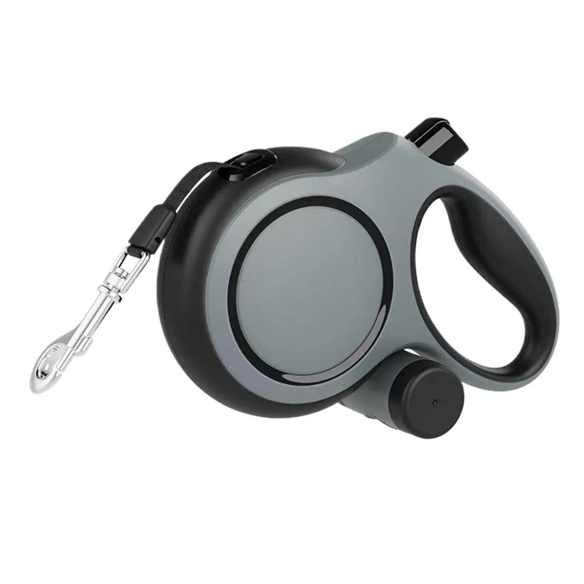 Correa for Perros retráctil a Prueba de explosiones 5M 8M 50KG | Correa automática resistente for perros medianos y grandes.(Gray,8m - 50 kg)