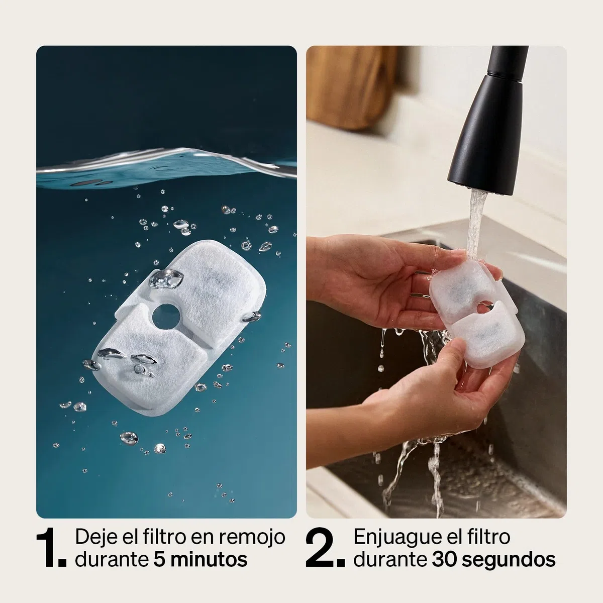 PETLIBRO Filtros para Gatos, 8 Filtros Verticales Compatibles con Dockstream PLWF005, PLWF115, PLWF105，PLWF106，PLWF116