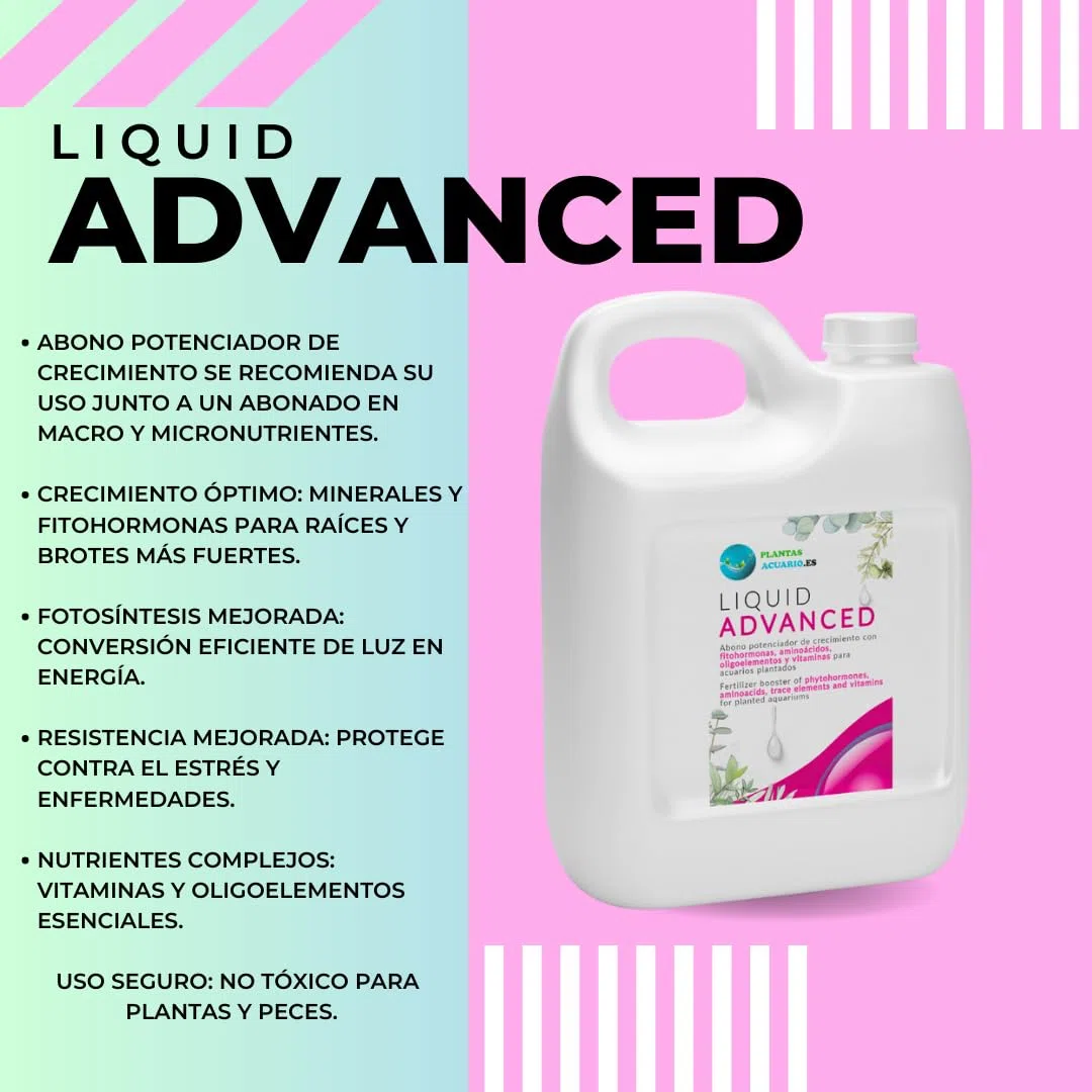 Avanzado Abono Líquido para acuarios plantados 5000ml