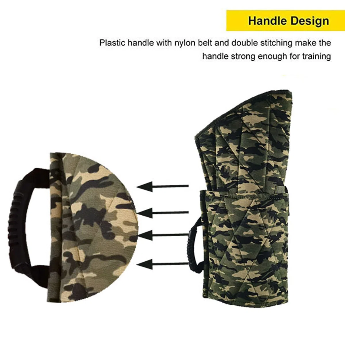 Mangas De Entrenamiento para Morder para Perros, Funda Profesional para Brazo De Entrenamiento para Morder con Látigo, Palo De Agitación, Protector De Brazo