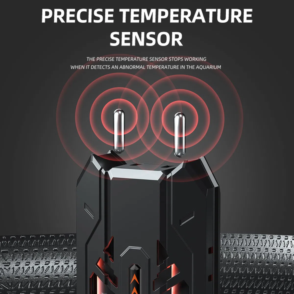 Varilla Calefactora para peceras: Apagado Automático, Calentador con Pantalla LED con Controlador Digital, Ahorro de Energía, Seguro para Todos los (ZY-2025A-800W Enchufe Europeo 220V)