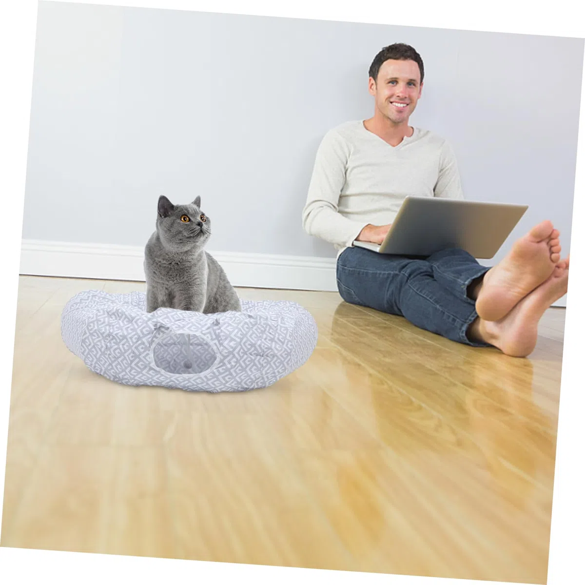 Cama Túnel Multiusos para Gatos Cama para Gatitos Túnel para Gatos es para para De Interior Fácil De Limpiar Diseño Divertido