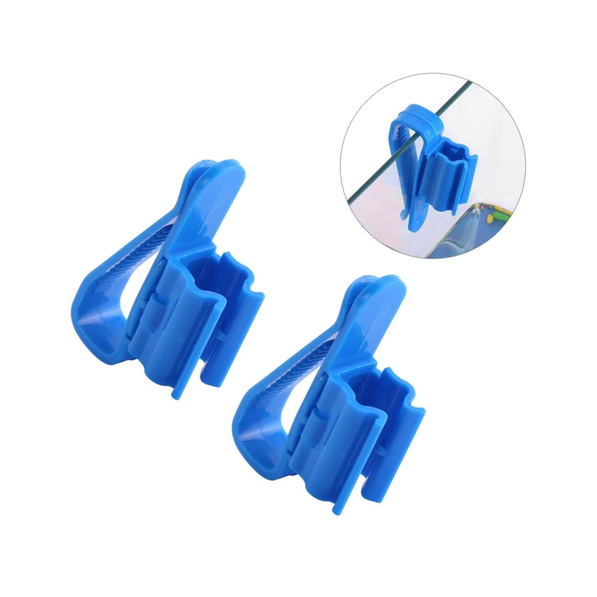6 piezas Accesorios de acuario Soporte de manguera de agua Soportes de tubería Clip de tubería de agua de acuario co2 Tubería de acuario Clips de tubería de aire Abrazadera de soporte de tubería Acces