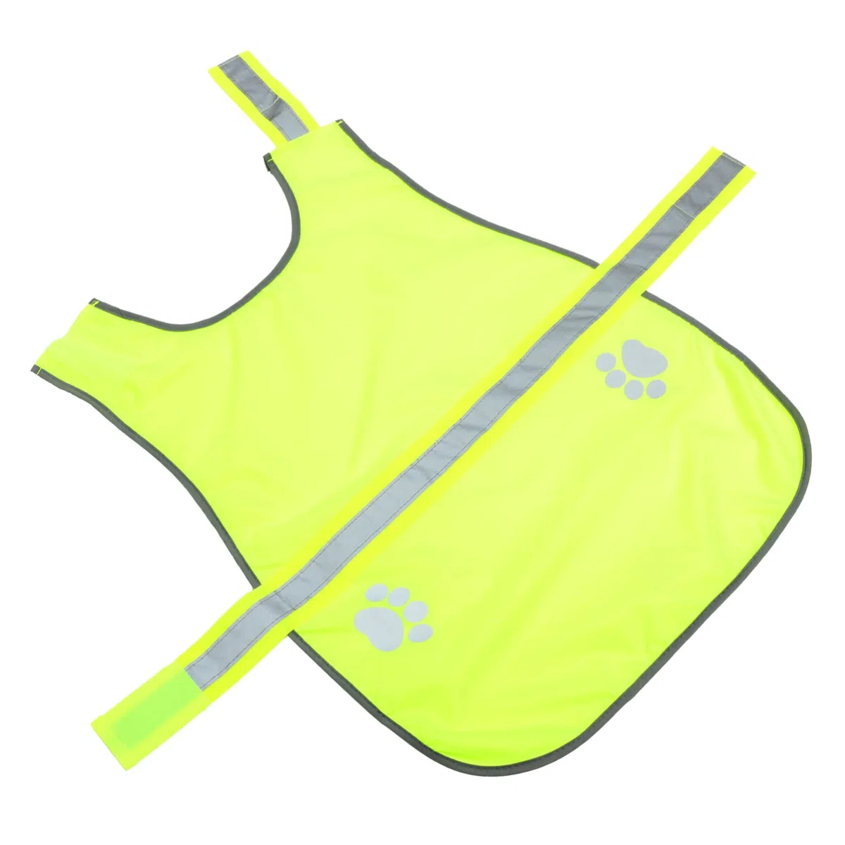 Sosoport 4piezas Chaleco Reflectante para Perros y Fluorescente Ropa De Alta Visibilidad para Mascotas para Actividades Nocturnas Aire Material Oxford