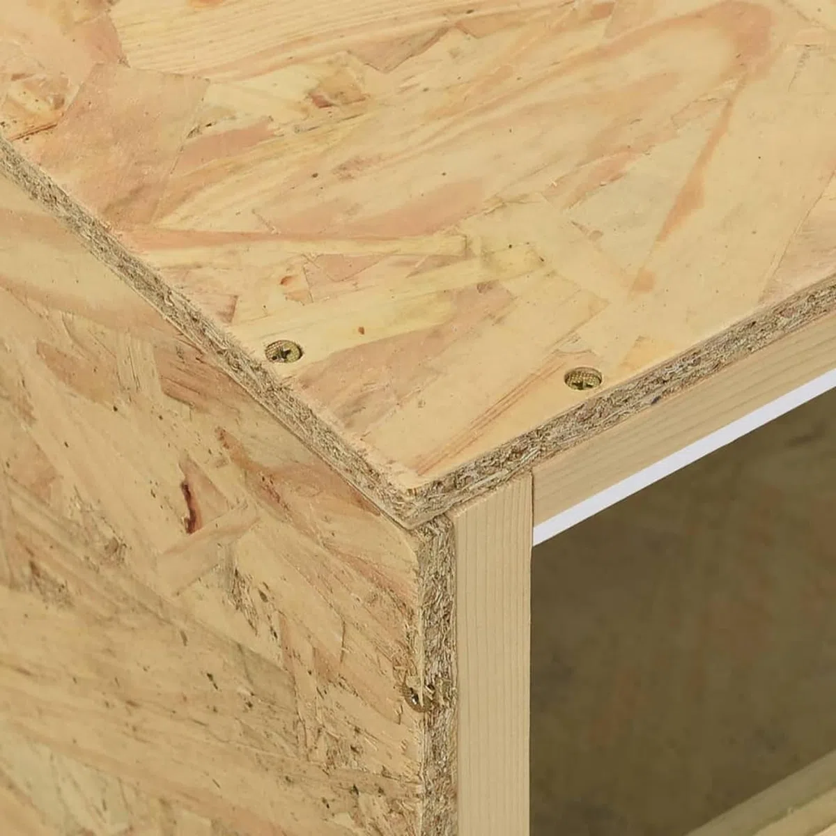 Homgoday Terrario de madera contrachapada, 60 x 30 x 30 cm, decoración de muebles, muebles de interior/exterior para salón, oficina