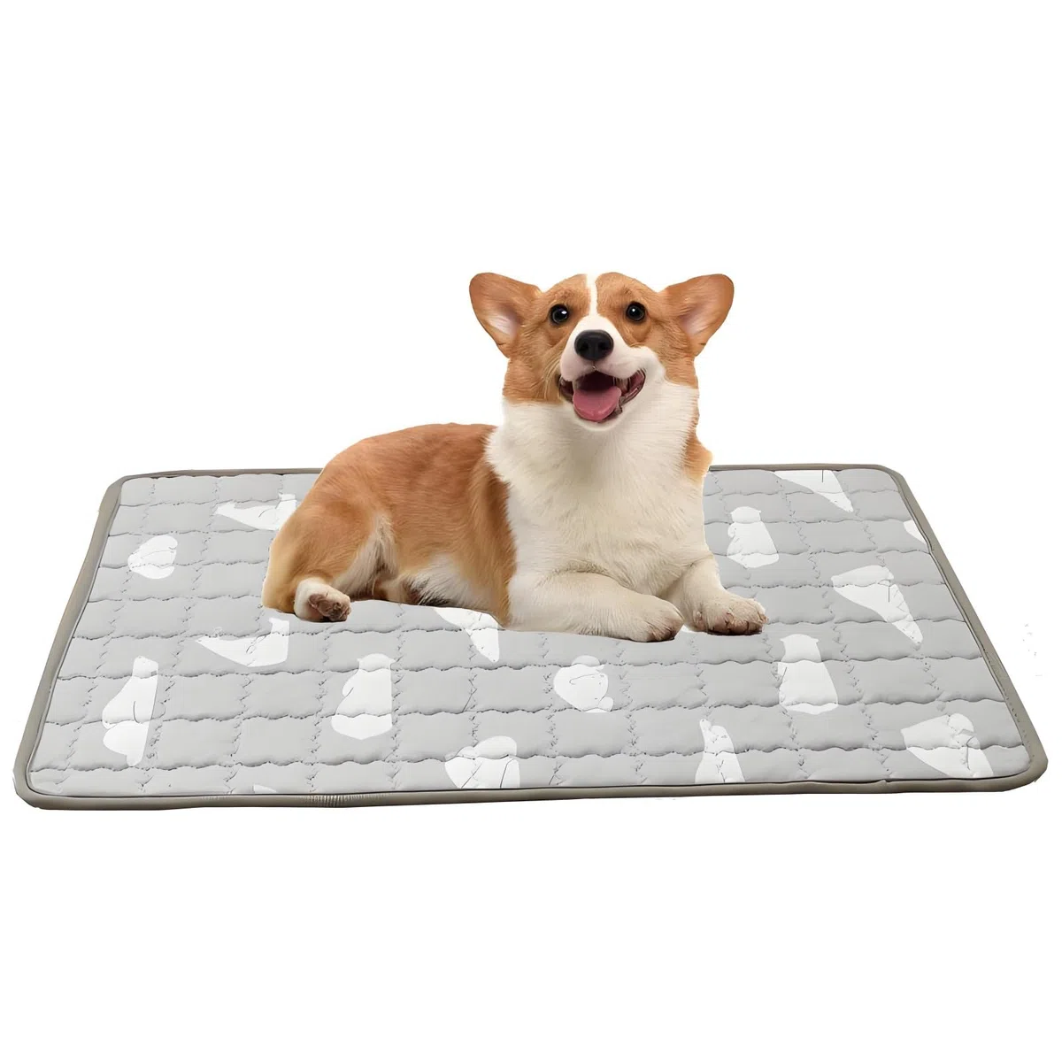 Alfombrilla de refrigeración para perros, almohadilla de gel duradera no tóxica para mascotas, alfombrilla de refrigeración automática para perros y gatos en verano caluroso, perfecta para uso en