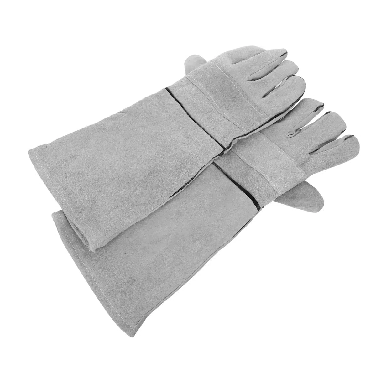 POPETPOP Guantes Antimordeduras para Perros y Gatos, 1 Par, Cuero