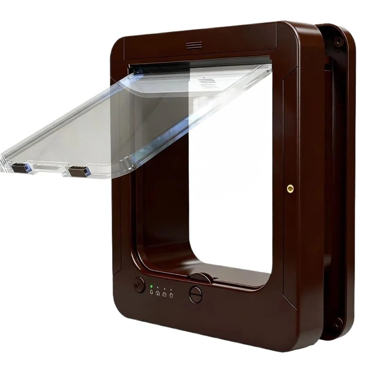 Gateras para Puertas Detección de Gatos Inteligentes Control Puerta dirección Entrada Salida reconocimiento Inteligente Agujero electrónico automático(Red)