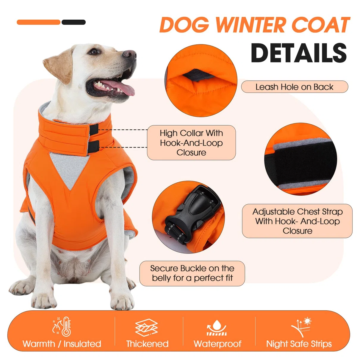 Abrigos para clima frío para perros