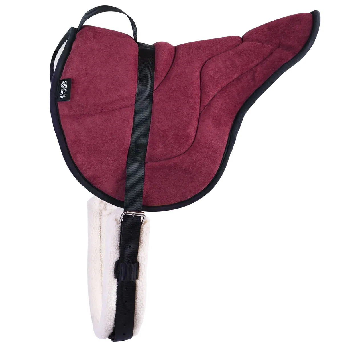 Harrison Howard - Almohadilla para Montar a Caballo con cincha