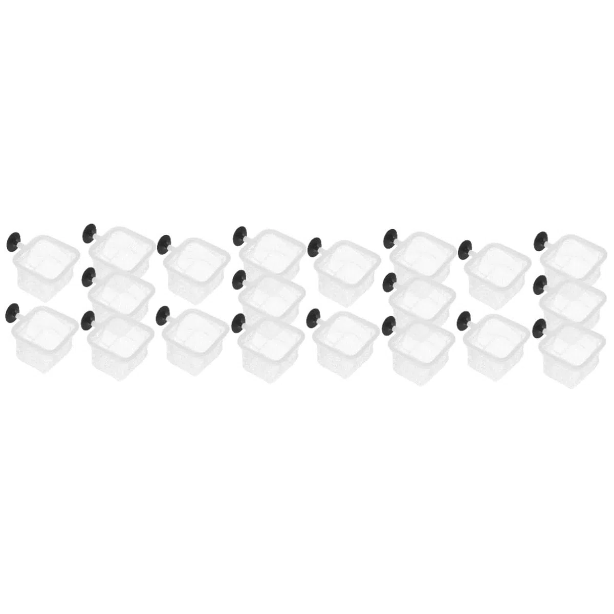 Kisangel 20 Piezas De Red para Pecera Caja De Cría De Peces Accesorios para Pecera Red para Divisor De Divisor De Cajas para Incubar para Cría De Peces De