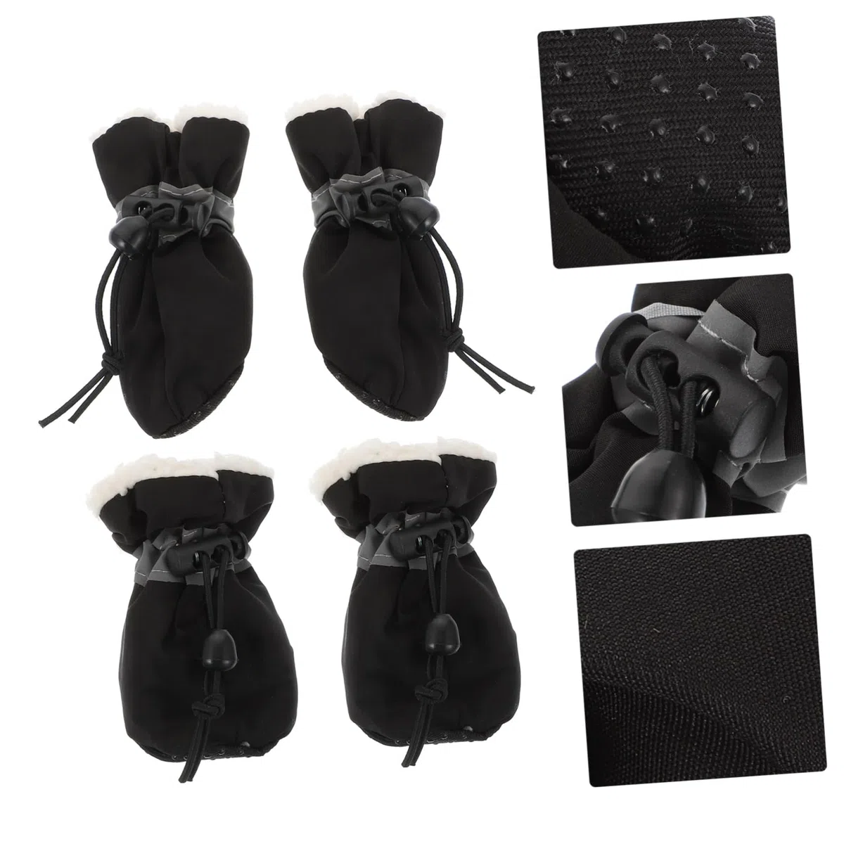 4 Uds Cubiertas De Zapatos para Mascotas Zapatos Cálidos para Perros Y Gatos Calzado para Exteriores Zapatos para Cachorros Zapatos Cálidos De Zapatos De