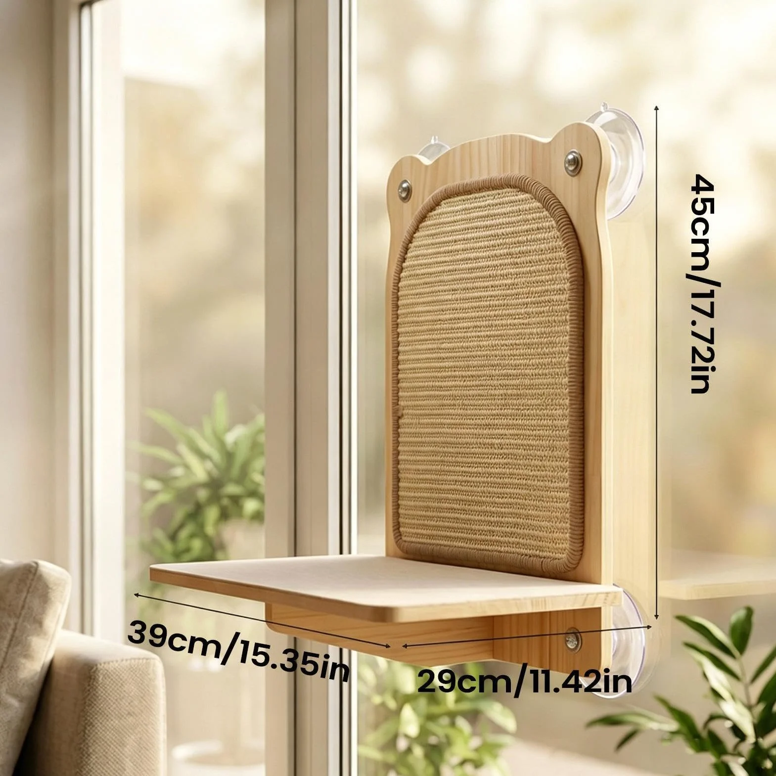 Rascador De Pared Para Gatos Rascador Con Ventosas Para Gatitos | Juguete Afilador Uñas Gatos Para Padres De Mascotas, Entrenadores Y Amantes De Los Animales En Apartamento, Oficina Y