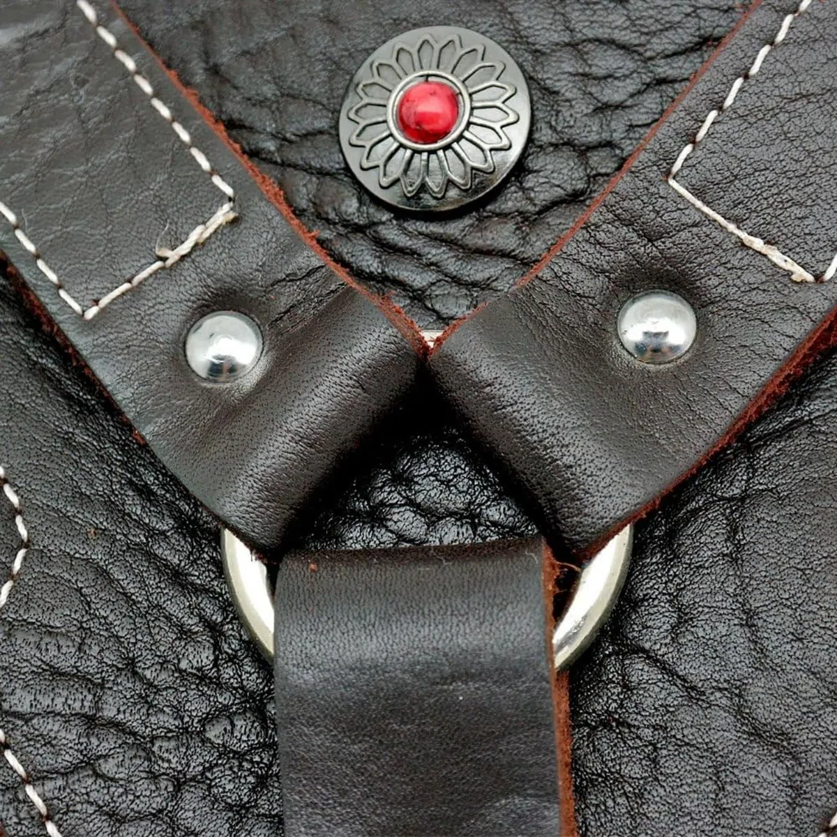 Arnés para Perro de Alta Resistencia Sin Tirones para Perros Grandes Arnés Chaleco Acolchado de Cuero Suave Ajustable con Asa 2 Anillos Metálicos para Razas Gigantes,XXL