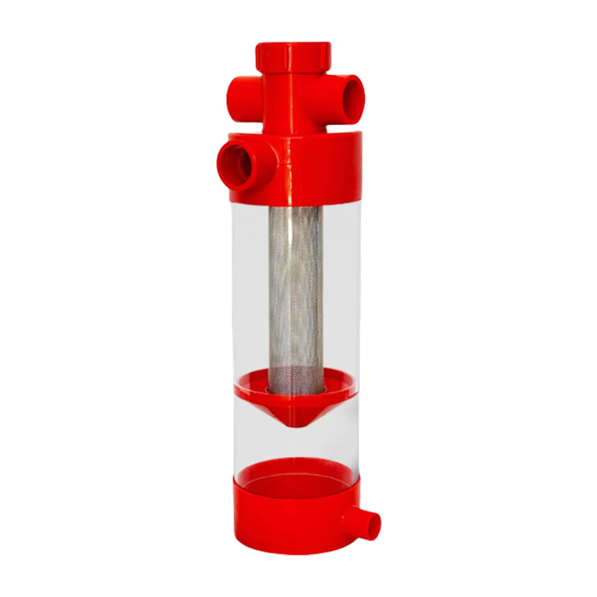 Separador de succión para peceras, ABS resistente, limpiador de acuarios para estanques de agua salada, tanques de arrecife y paludarios, filtro de acuario para separación de residuos