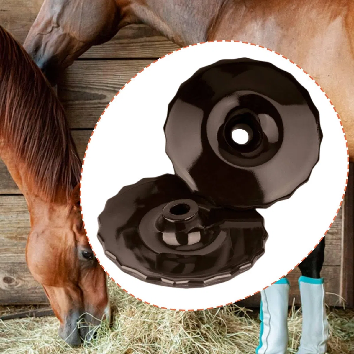 Par Protectores para Caballos, Suministros Repuesto para práctica, Envoltura Deportiva equina Flexible y cómoda, MarrÓn