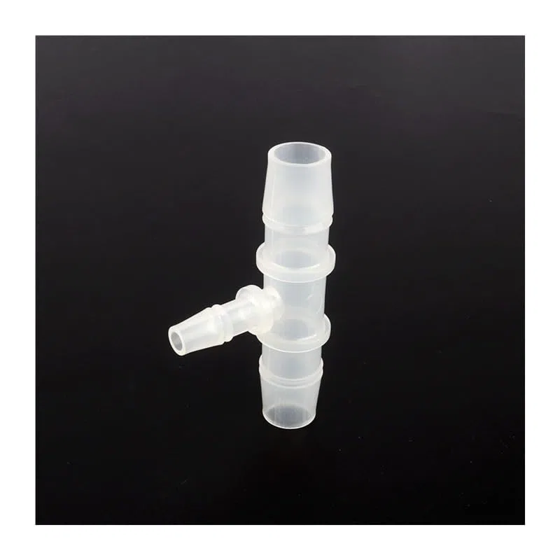 50 Uds. Conectores de 3 vías de plástico de 8~14mm-4~12mm, adaptador de tubo de manguera transparente blanco, bomba de aire for acuario, accesorios for tanque de peces(8-12-8)