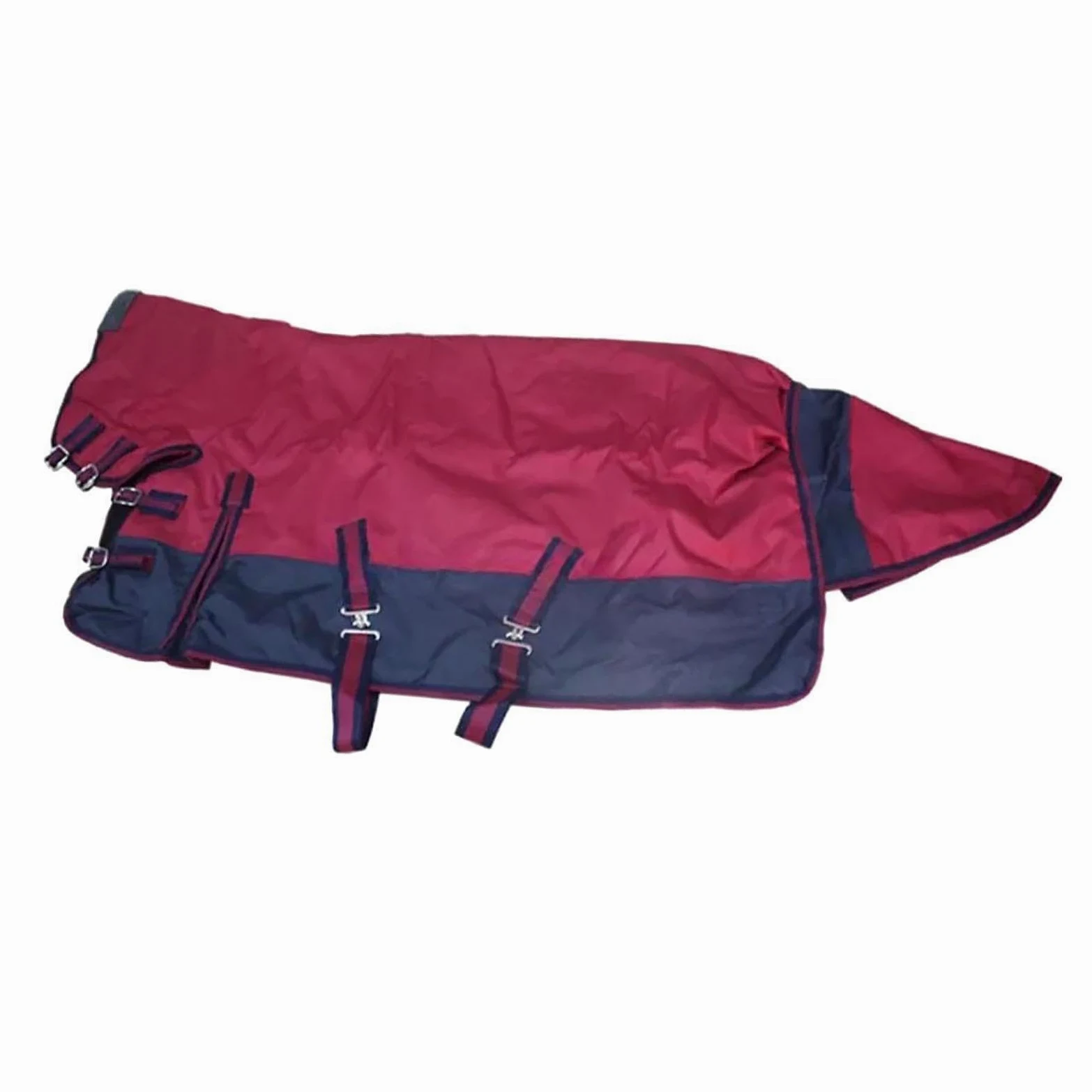 MERIGLARE Manta de Invierno para Caballos, Resistente Al Agua, Mantiene El, Transpirable, Oxford 600D, con Cubrecuello, Ropa Ecuestre.