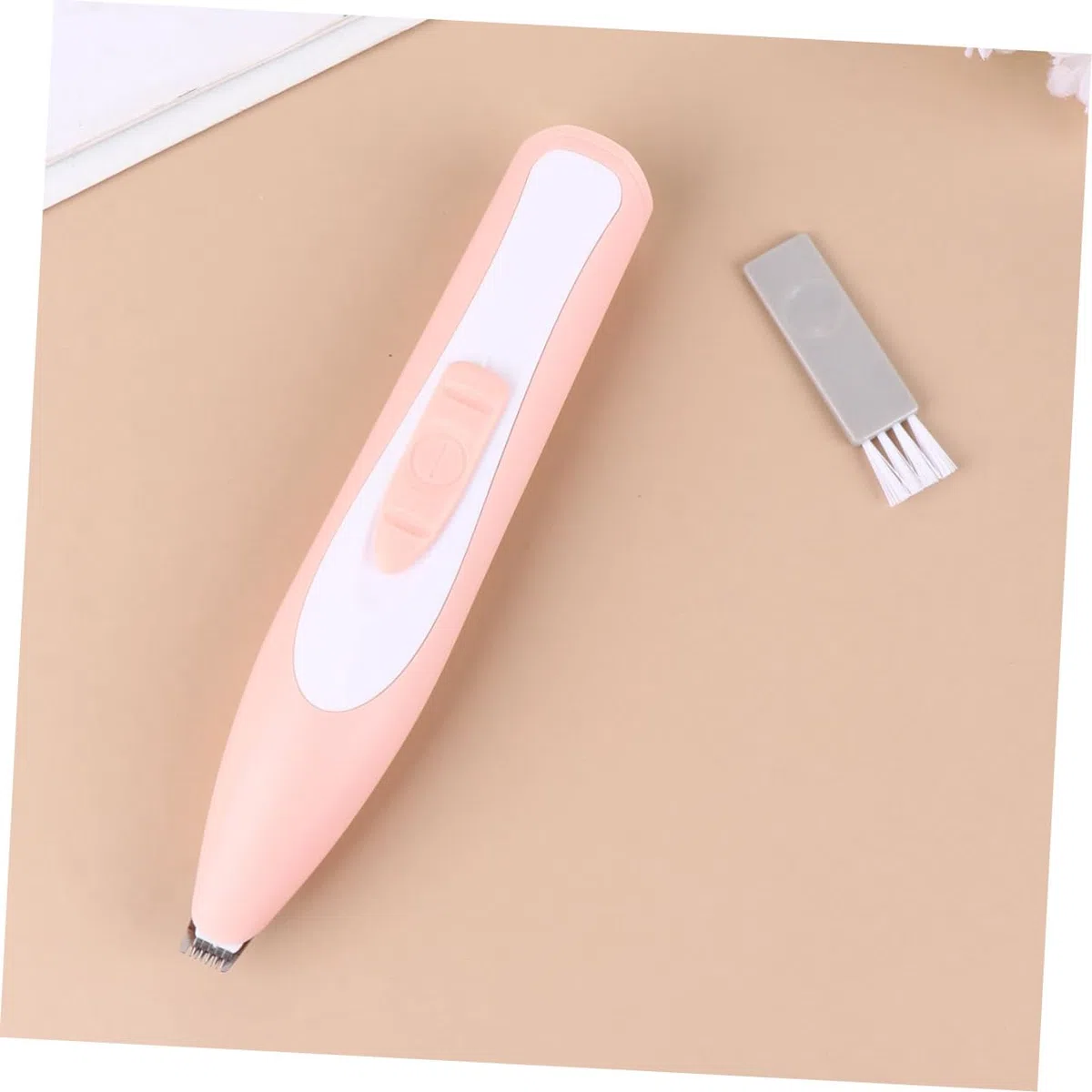 Happyyami 2piezas Cortadora De Pelo Para Mascotas Eléctrica Rosa Recortadora Segura Para Perros y Gatos Cabezal De Inoxidable Eficiencia y Durabilidad Peluquería De Mascotas