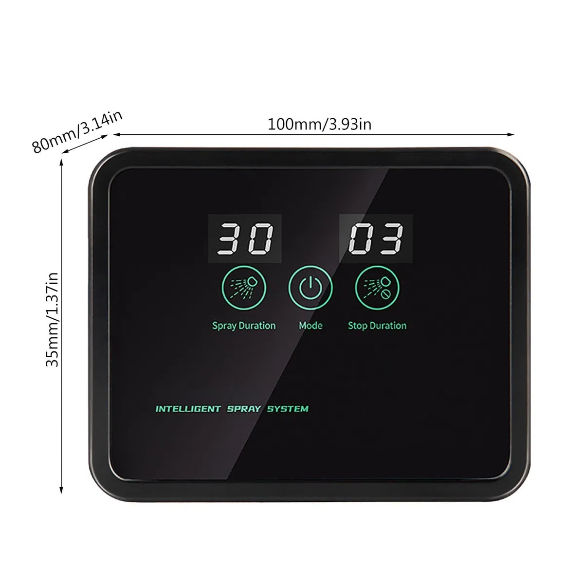 Humidificador de reptiles, sistema de nebulización automático con boquillas ajustables para niebla de terrario y simulación de lluvia en hábitats de reptiles y anfibios