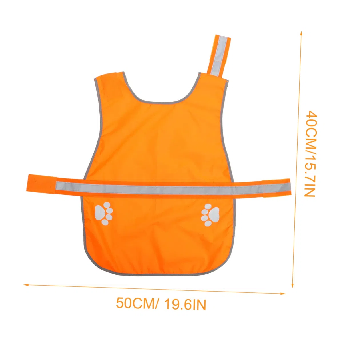 SUPVOX 4 Piezas Chaleco Reflectante para Perros Chaleco Disfraz Ropa para Mascotas para Caminar Corriendo Salvaguardia Tela Oxford Pequeño Chalecos Reflectantes