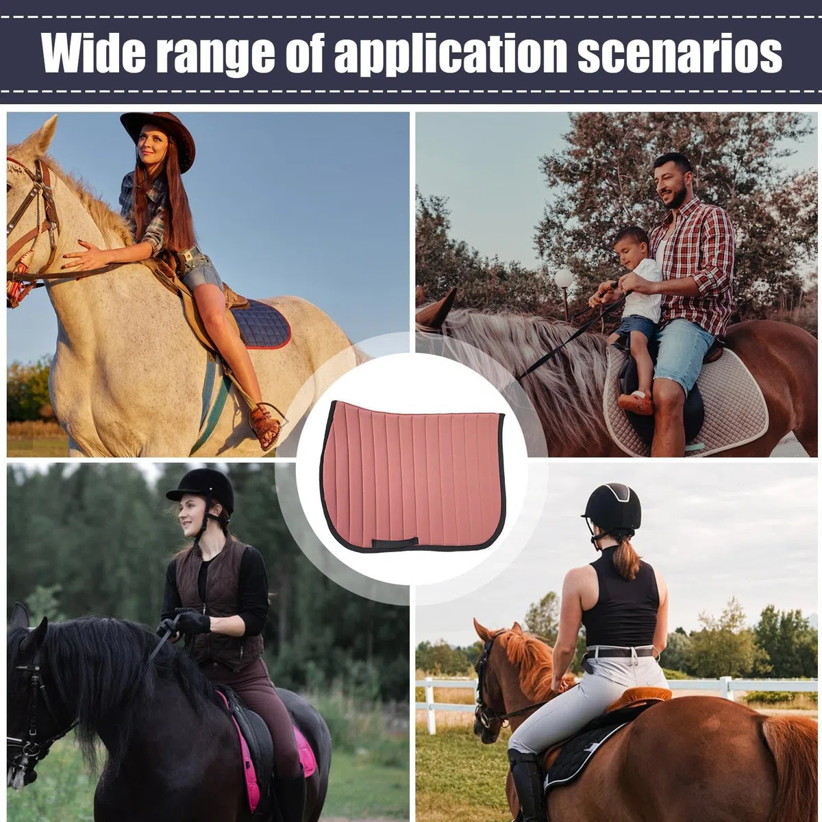 Sudadero Pony Ergonómico Elegante Transpirable Antideslizante